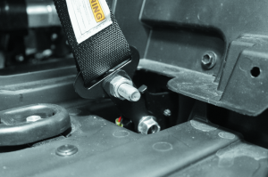 Yamaha YXZ1000R Harness Mount - DragonFire Racing - Black - `16-`22